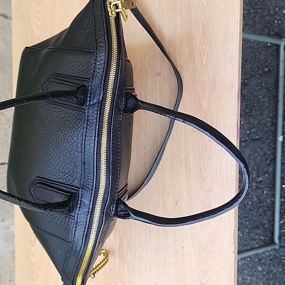 J.CREW Black Pebbled Leather Tartine Mini-Satchel - Picture 9 of 13